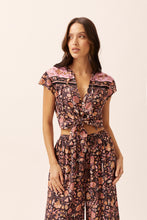 Load image into Gallery viewer, Arnhem Sabba Blouse in Sunset Black