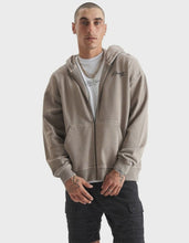 Load image into Gallery viewer, Kiss Chacey Hedda Relaxed Hooded Zip Sweater - Pigment Driftwood