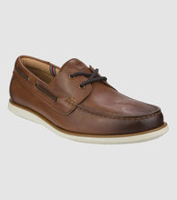 Load image into Gallery viewer, Florsheim Atlantic 2 Eye Boat Shoe - Cognac