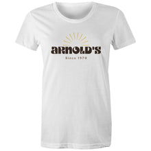 Load image into Gallery viewer, Arnold's Women's Logo Tee
