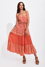 Load image into Gallery viewer, Arnhem Carmen Strappy Midi Dress - Cherry