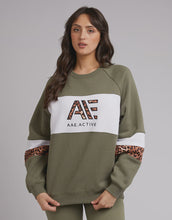 Load image into Gallery viewer, All About Eve Jordan Panelled Crew - Khaki