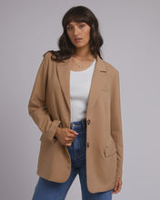 Load image into Gallery viewer, All About Eve Naomi Blazer - Oatmeal