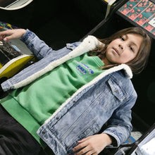 Load image into Gallery viewer, Sunnyville Jet Sherpa Denim Jacket - Denim