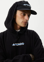 Load image into Gallery viewer, Afends Liquid Logo Hoodie - Black