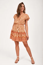 Load image into Gallery viewer, Arnhem Oria Mini Dress - Rust