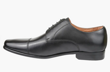 Load image into Gallery viewer, Florsheim Cross Cap Toe Shoe - Black