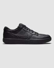 Load image into Gallery viewer, Nike SB Force 58 Premium Leather Shoe - Black/Black