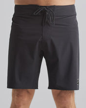Load image into Gallery viewer, The Mad Hueys Hueys Life 19" Boardshort - Black