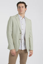 Load image into Gallery viewer, James Harper Linen Blazer - Leek