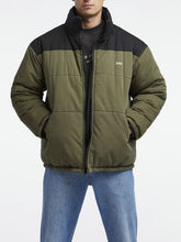 Load image into Gallery viewer, Lee Reversible Puffer - Olive/Black