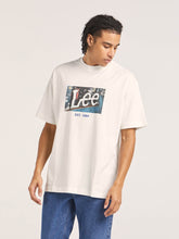 Load image into Gallery viewer, Lee Twitch Boxed Baggy Recycled Cotton Tee - Vintage White