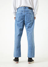 Load image into Gallery viewer, Afends Ninety Twos Hemp Denim Relaxed Jeans - Worn Blue