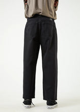 Load image into Gallery viewer, Afends Pablo Organic Denim Baggy Jeans - Washed Black