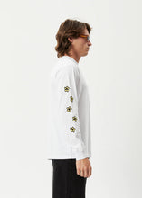Load image into Gallery viewer, Afends Earthling Recycled Long Sleeve Tee - White