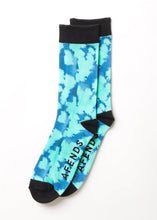Load image into Gallery viewer, Afends Linger Organic Socks 1pk - Jade Floral