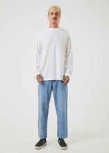Load image into Gallery viewer, Afends Ninety Twos Hemp Denim Relaxed Jeans - Worn Blue