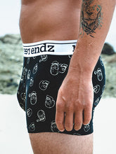 Load image into Gallery viewer, Reer Endz Men's Organic Cotton Deadly Romance Trunk Underwear