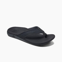 Load image into Gallery viewer, Reef Men's Ortho-Spring Thongs - Black