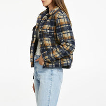 Load image into Gallery viewer, Riders By Lee Teddy Jacket - Toffee Check