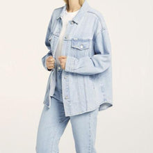 Load image into Gallery viewer, Riders By Lee Denim Shacket - Vintage Blue