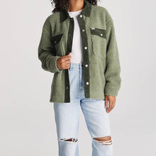 Load image into Gallery viewer, Riders By Lee Teddy Shacket - Evergreen