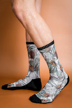 Load image into Gallery viewer, Peggy And Finn Banksia Grey Socks