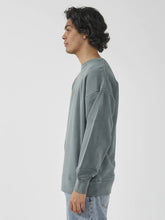 Load image into Gallery viewer, Thrills Golden Wings Slouch Crew Neck Fleece - Scrubs Green