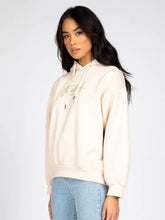 Load image into Gallery viewer, Rusty Ladies Script Oversize Hooded Fleece - Oatmilk