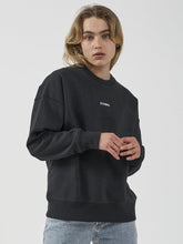 Load image into Gallery viewer, Thrills Minimal Thrills Slouch Crew - Washed Black
