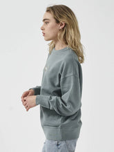 Load image into Gallery viewer, Thrills Golden Wings Slouch Crew - Scrubs Green