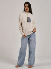 Load image into Gallery viewer, Thrills Relaxation Station Fleece Hood - Heritage White