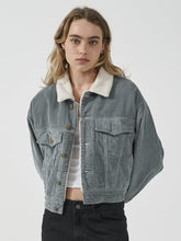 Load image into Gallery viewer, Thrills Jodie Cord Jacket - Scrubs Green