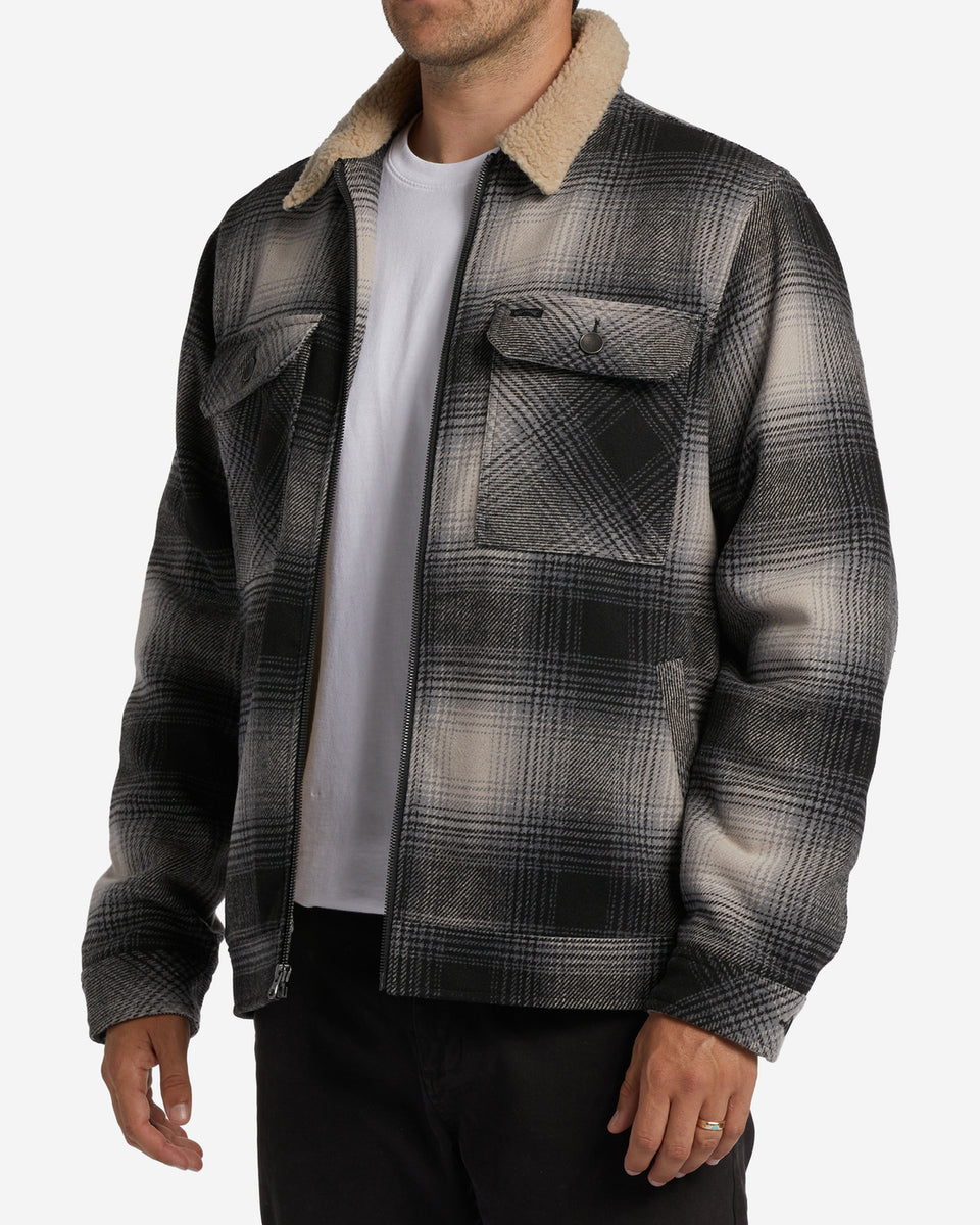 Billabong Barlow Sherpa Jacket Stealth Arnold s