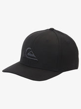Load image into Gallery viewer, Quiksilver Mountain and Wave Flexfit Cap - Black/Black