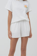 Load image into Gallery viewer, Rhythm Astrid Eslasticated Short - White