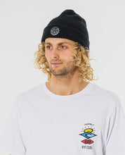 Load image into Gallery viewer, Rip Curl Icons Reg Beanie - Black
