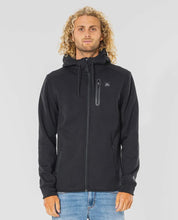 Load image into Gallery viewer, Rip Curl Anti-Series Departed Zip Thru Fleece - Black
