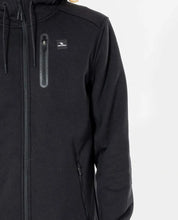 Load image into Gallery viewer, Rip Curl Anti-Series Departed Zip Thru Fleece - Black