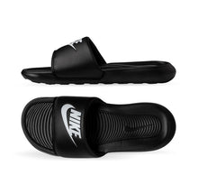Load image into Gallery viewer, Nike Ladies Victori One Slide - Blk/Wht