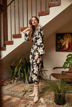 Load image into Gallery viewer, Esmaee Rosewood Midi Dress - Rosewood