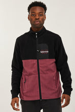 Load image into Gallery viewer, Afends Men's Deadbeat Panelled Zip Thru