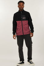 Load image into Gallery viewer, Afends Men's Deadbeat Panelled Zip Thru