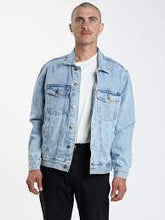Load image into Gallery viewer, Thrills Oversized Wanderer Denim Jacket - Endless Blue