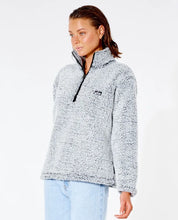 Load image into Gallery viewer, Rip Curl Dark N Stormy 1/4 Zip Crew - Light Grey