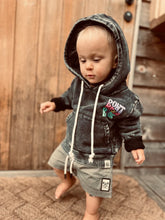 Load image into Gallery viewer, Salty Shreds Don't Be A Kook Hood - Groms