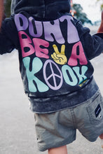 Load image into Gallery viewer, Salty Shreds Don't Be A Kook Hood - Groms