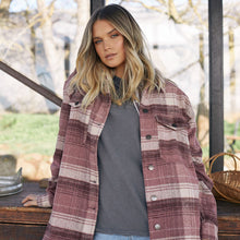 Load image into Gallery viewer, All About Eve Sarah Check Shacket