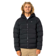 Load image into Gallery viewer, Rip Curl Anti Series Elite Hooded Puffer Jacket - Black