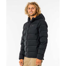 Load image into Gallery viewer, Rip Curl Anti Series Elite Hooded Puffer Jacket - Black